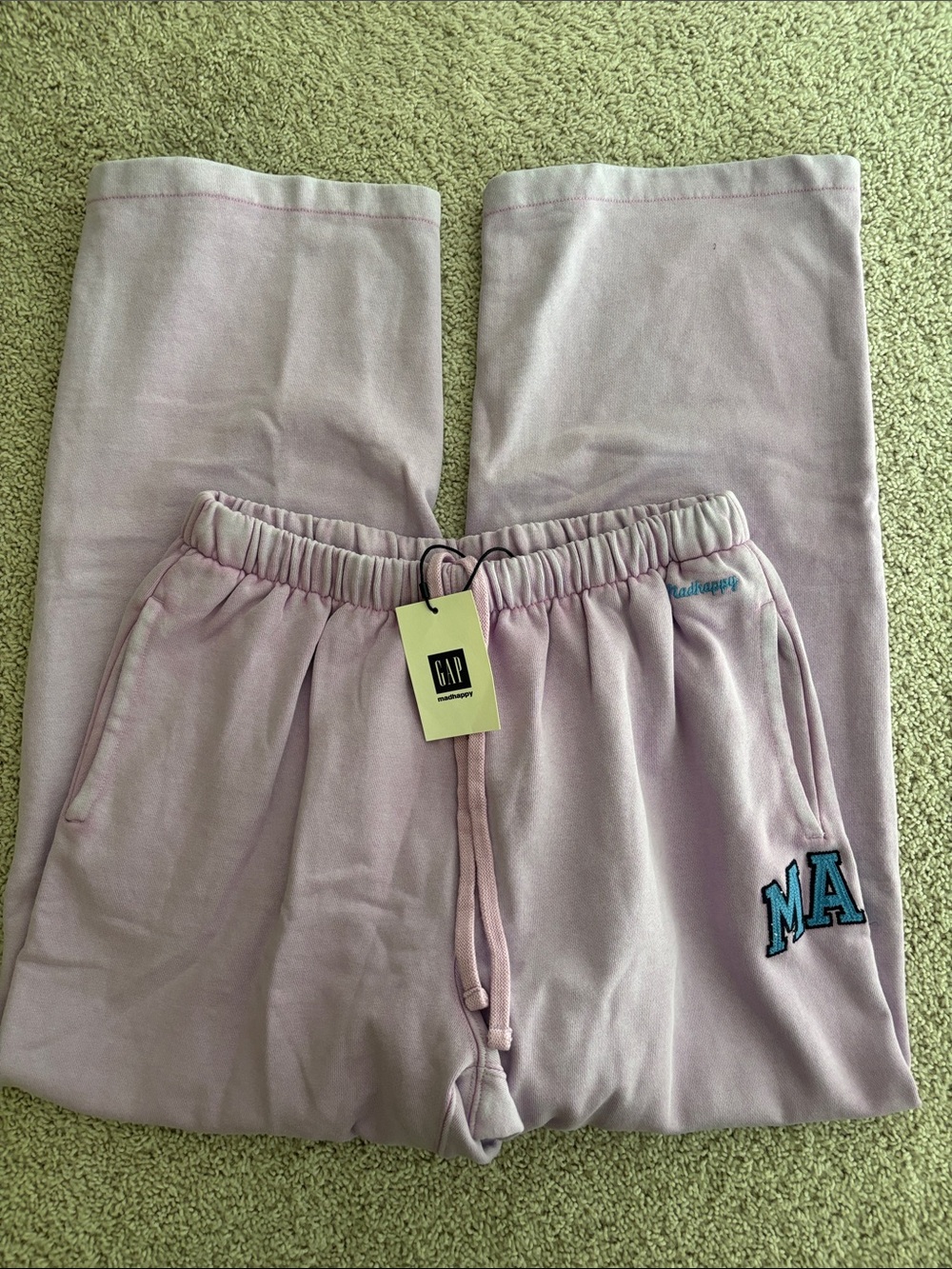 Gap Madhappy Lavender Cropped Full Zip Hoodie With Matching Sweatpants- NWT - Picture 4 of 4